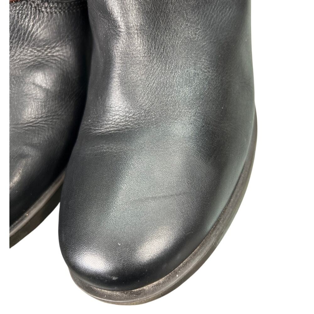 Pikolinos Women’s Le Mans Black Leather Moto Ankle Boot Size 40 US 9/9.5 - Picture 9 of 11